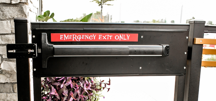 emergency push bar installation in South San Francisco